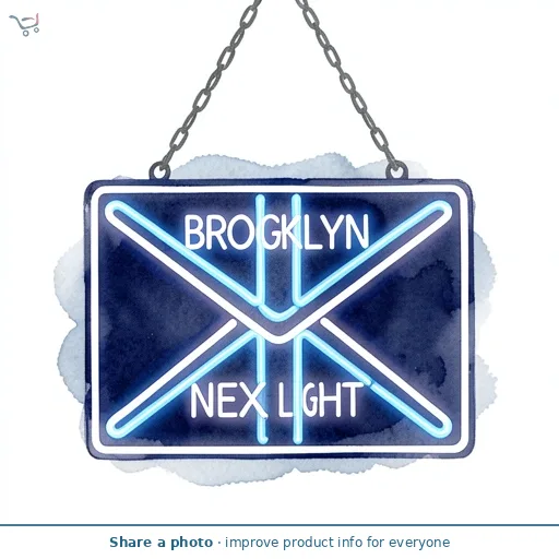 Brooklyn Neon Light Scottish Flag
