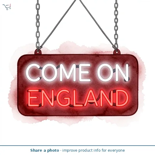 Brooklyn Neon Light Come On England