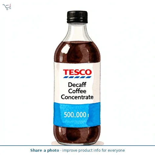 Tesco Decaff Coffee Concentrate 500ml