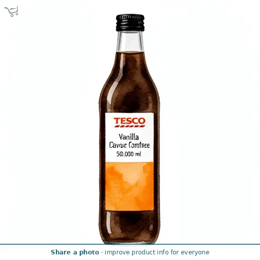 Tesco Vanilla Flavour Coffee Concentrate 500ml