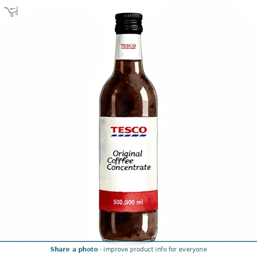 Tesco Original Coffee Concentrate 500ml