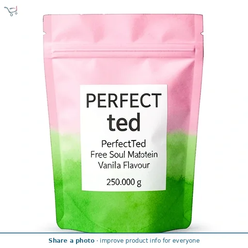 PerfectTed Free Soul Matcha Protein Vanilla Flavour 250g