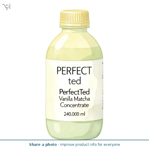 PerfectTed Vanilla Matcha Concentrate 240ml