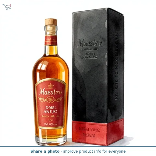 Maestro Dobel Anejo 40% Abv  70cl