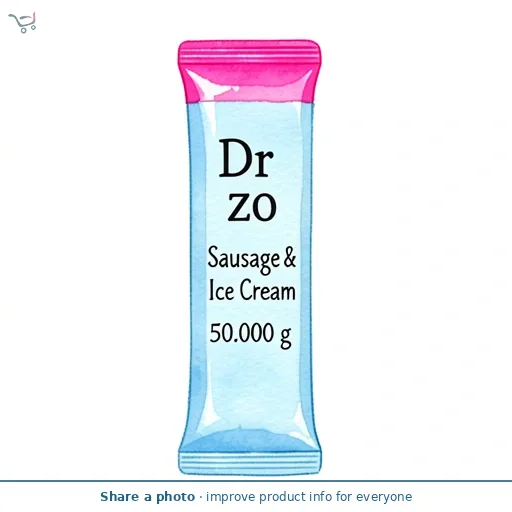 Dr Zoo Sausage & Cheese Ice Cream  50g