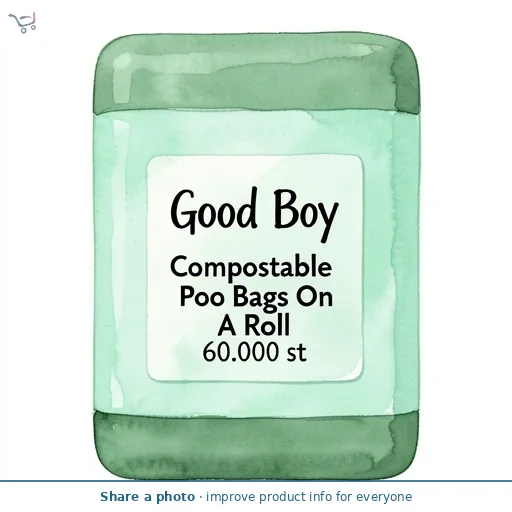 Good Boy Compostable Poo Bags On A Roll
