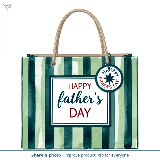 Morrisons Father's Day Medium Gift Bag
