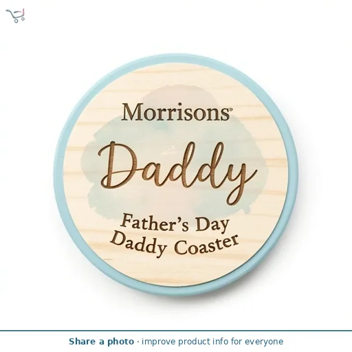 Morrisons Father's Day Daddy Coaster
