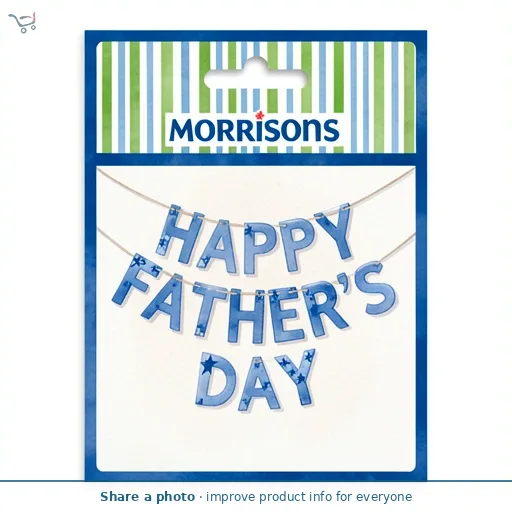 Morrisons Father's Day Bunting