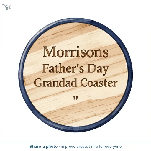 Morrisons Father's Day Grandad Coaster