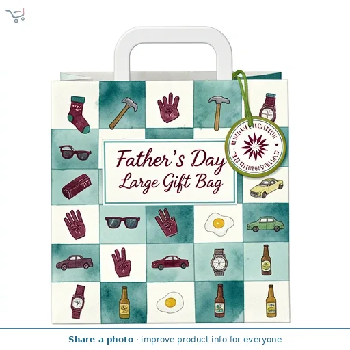 Morrisons Father's Day Large Gift Bag