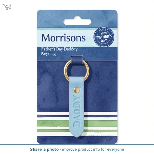 Morrisons Father's Day Daddy Keyring