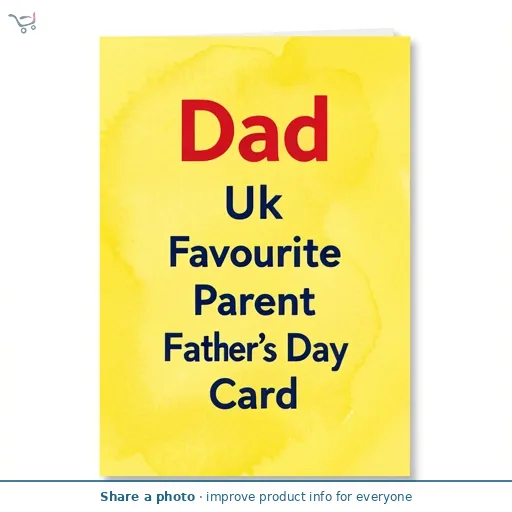 Dad Favourite Parent Father's Day Card