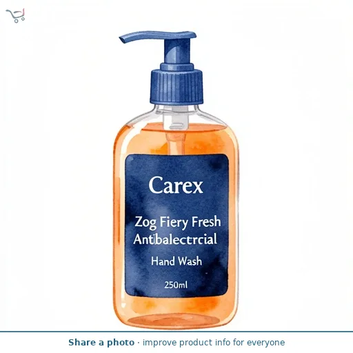Carex Zog Fiery Fresh Antibacterial Hand Wash 250ml