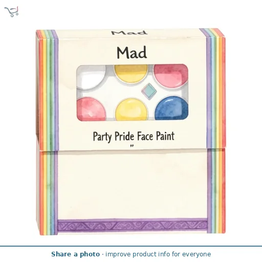 Mad Party Pride Face Paint