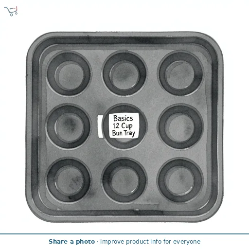 Basics 12 Cup Bun Tray