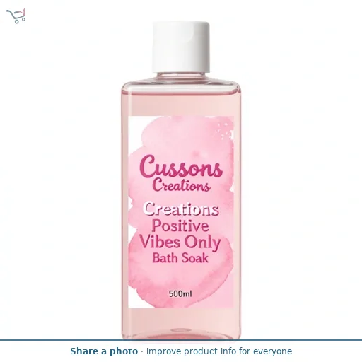 Cussons Creations Creations Positive Vibes Only Bath Soak 500ml