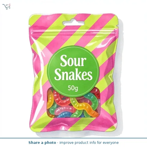 ASDA Sour Snakes 50g