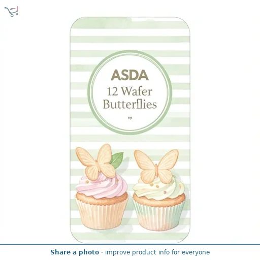ASDA 12 Wafer Butterflies