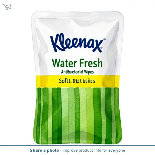 Kleenex Water Fresh Antibacterial Wipes