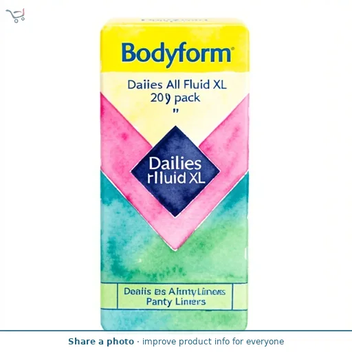 Bodyform Dailies All Fluid XL Panty Liners