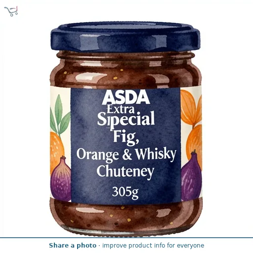 ASDA Extra Special Fig, Orange & Whisky Chutney