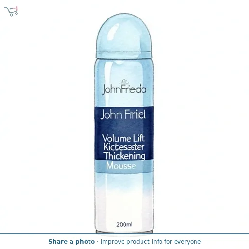 John Frieda Volume Lift Kickstarter Thickening Mousse 200ml