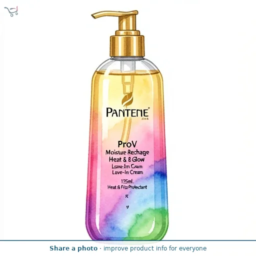 Pantene Moisture Recharge Pro-V Heat & Glow Leave-In Cream