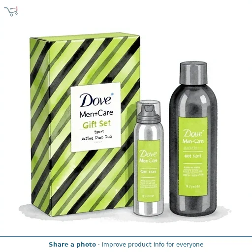 Dove Men+Care Gift Set Sport Active Duo 2 piece