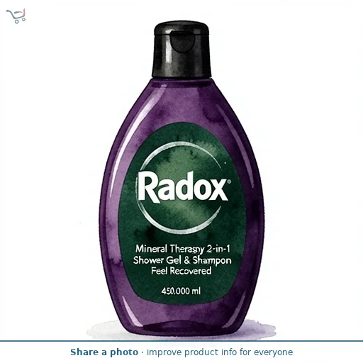 Radox Mineral Therapy Feel Recovered 2-in-1 Shower Gel & Shampoo 450 ml
