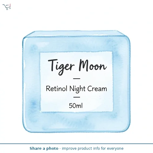 Tiger Moon Retinol Night Cream 50ml