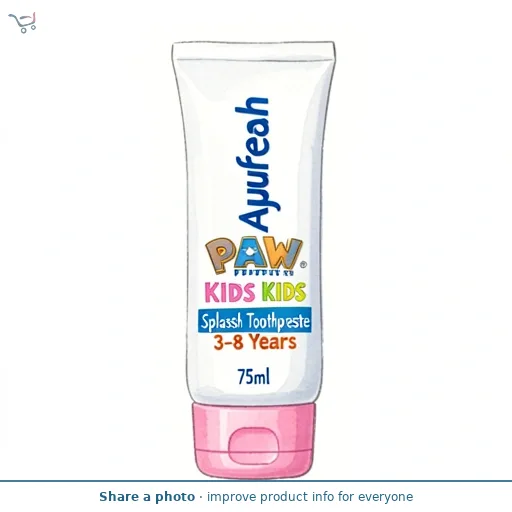 Aquafresh Paw Patrol Kids Splash Toothpaste 3-8 Years, 75ml