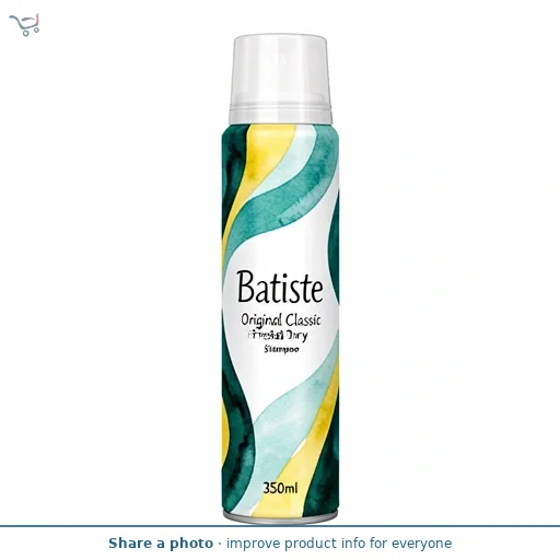 Batiste Original Classic Fresh Dry Shampoo 350ml