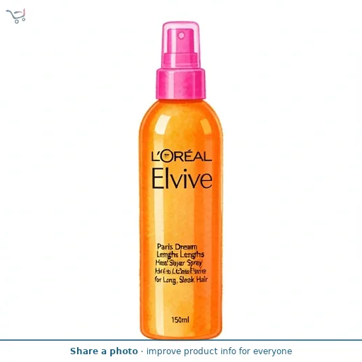 L'Oreal Elvive Paris Dream Lengths Heat Slayer Spray by L'Oreal Elvive for Long, Sleek Hair 150ml