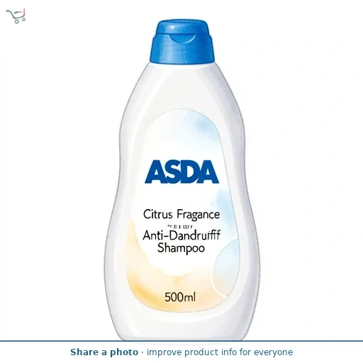 ASDA Citrus Fragrance Anti-Dandruff Shampoo 500ml