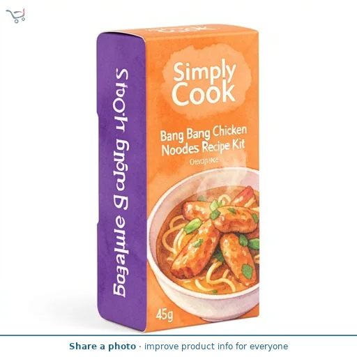 Simply Cook Bang Bang Chicken Noodles Recipe Kit 45g