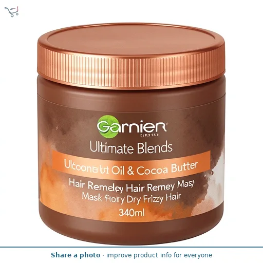 Garnier Ultimate Blends Coconut Oil and Cocoa Butter Hair Mask 340ml