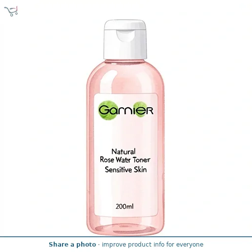 Garnier Natural Rose Water Toner Sensitive Skin 200ml