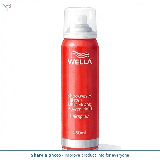 Wella Shockwaves Ultra Strong Power Hold Hairspray 250ml
