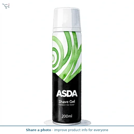 ASDA Shave Gel 200ml