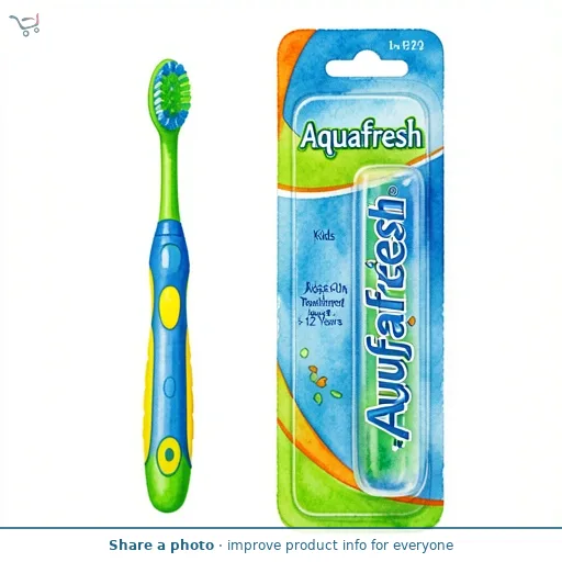 Aquafresh Kids Toothbrush, Buzz On Battery Powered, Ages 6-12 Years