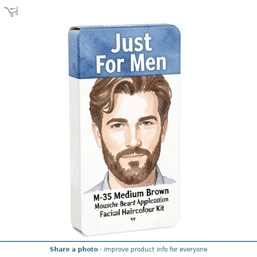 Just For Men Beard & Moustache Medium Brown