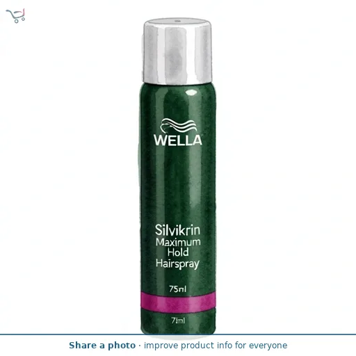 Wella Silvikrin Maximum Hold Hairspray 75ml