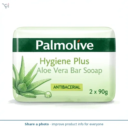 Palmolive Hygiene Plus Aloe Vera Bar Soap 2 x 90g