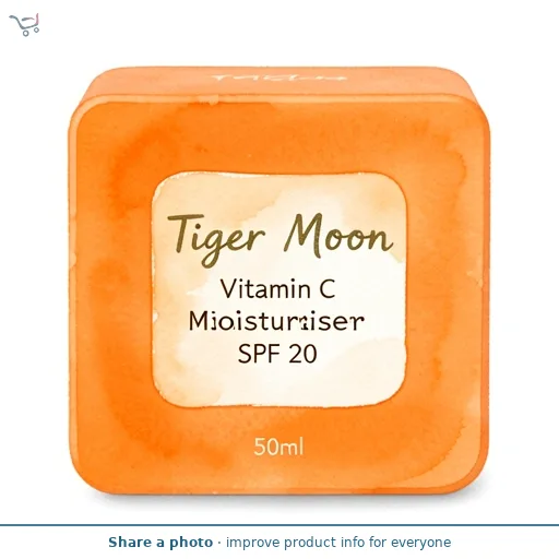 Tiger Moon Vitamin C Moisturiser SPF 20 50ml