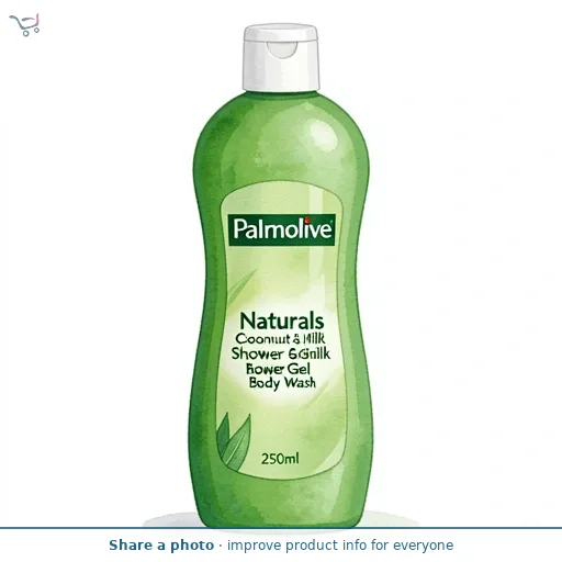 Palmolive Naturals Coconut & Milk Shower Gel Body Wash 250ml