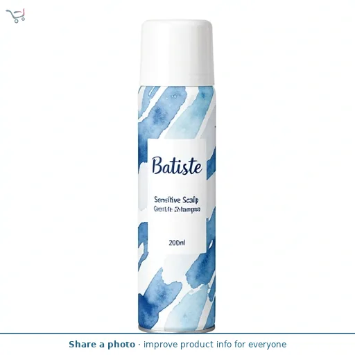 Batiste Sensitive Scalp Gentle Dry Shampoo 200ml
