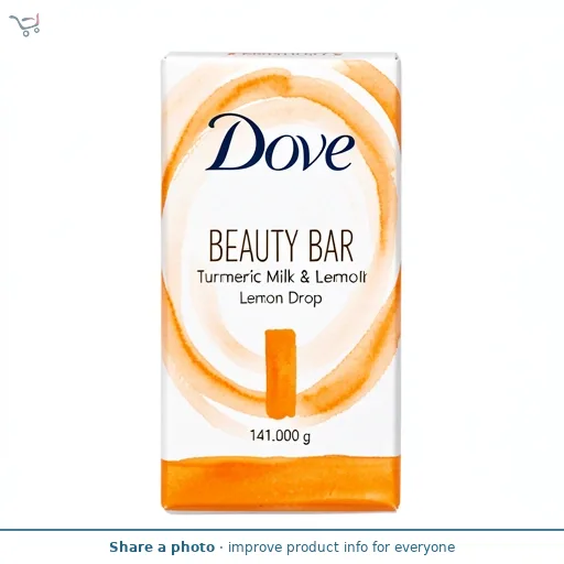 Dove Turmeric Milk & Lemon Drop Beauty Bar 141 g