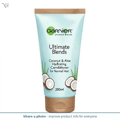 Garnier Ultimate Blends Ultimate Blends Coconut & Aloe Hydrating Leave-in Conditioner for Normal Hair 200ml