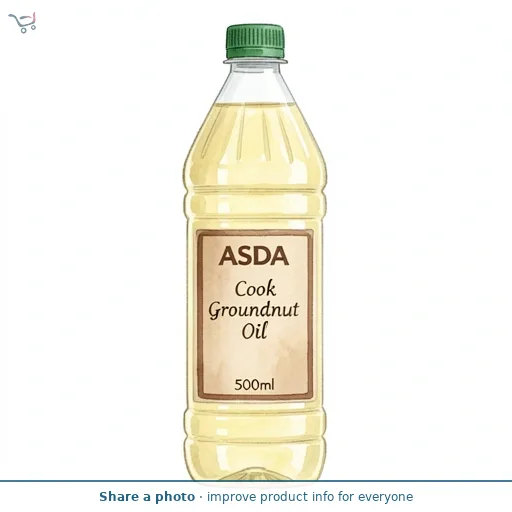 ASDA Cook Groundnut Oil 500ml